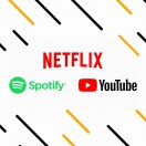 NETFLIX Spotify HBO Max Disney Plus + Tidal Viaplay Youtube Player