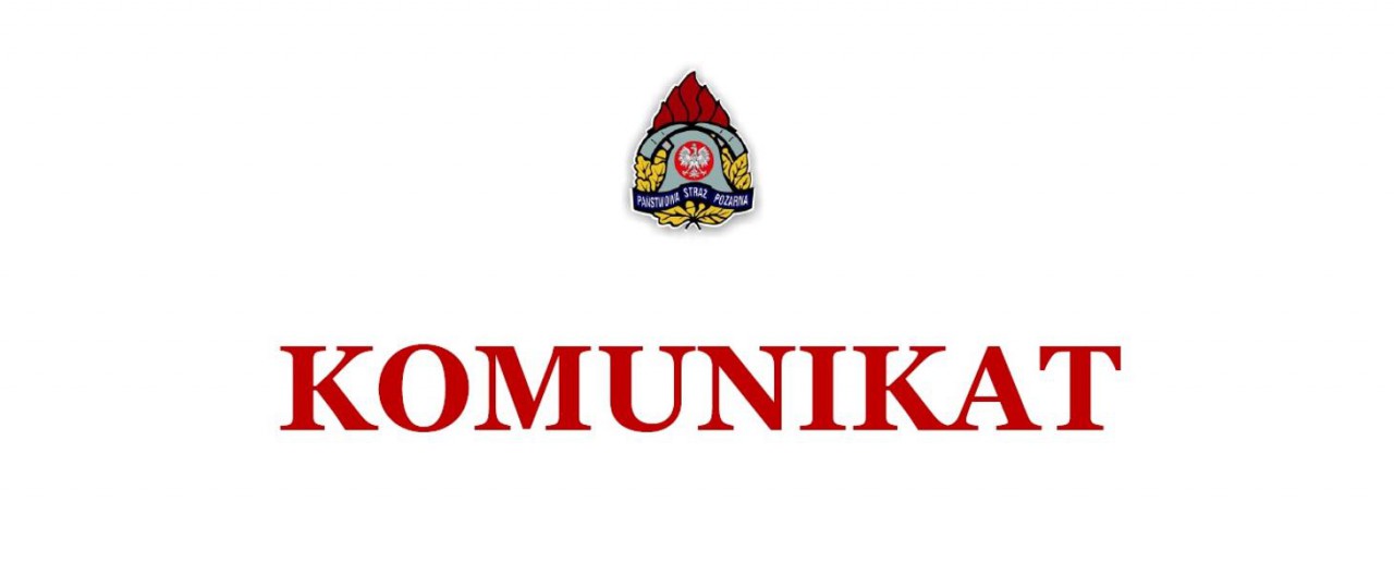 Komunikat Komendy Powiatowej PSP w Turku w sprawie podnośnika