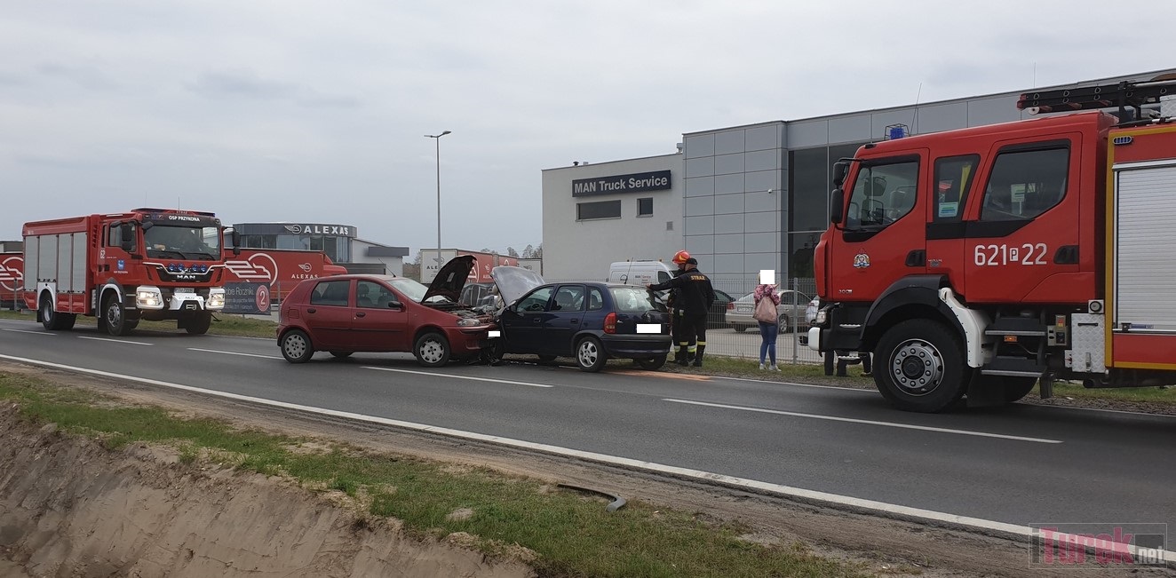 Wypadek w Laskach