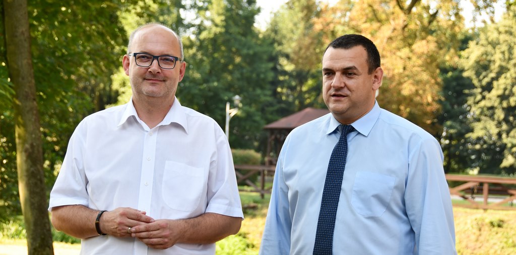 Dariusz Kałużny i Tadeusz Gebler