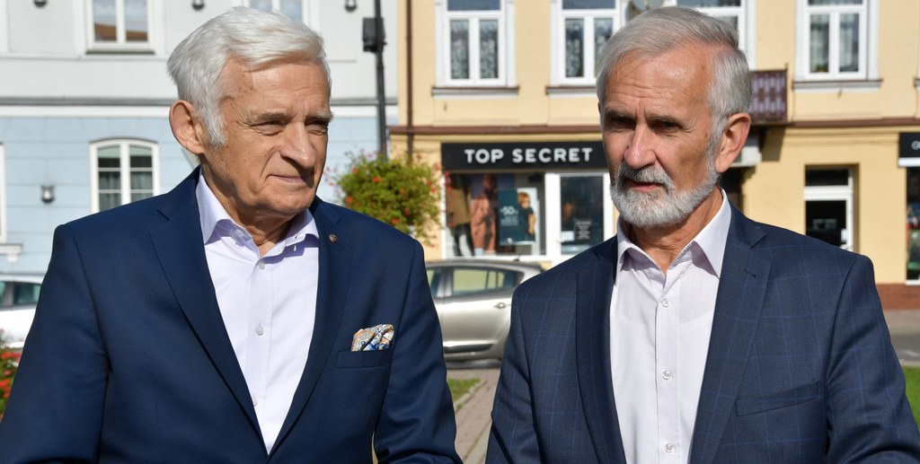 Jerzy Buzek i Ireneusz Niewiarowski