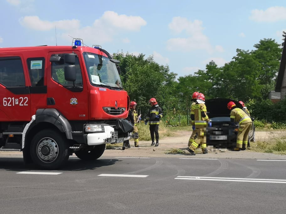 Wypadek w miejscowości Cisew 